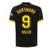 Borussia Dortmund Sebastien Haller #9 Voetbalkleding Uitshirt 2023-24 Korte Mouwen